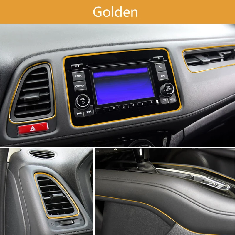 Auto Moulding Dekoration Flexible Streifen 1/3/5M Innen Auto Leisten Auto Abdeckung Trim Dashboard Tür Edgein auto-styling Universal – Detail 7