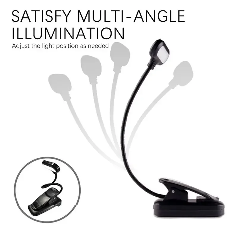 Portable Adjustable LED Desk Lamp for Study