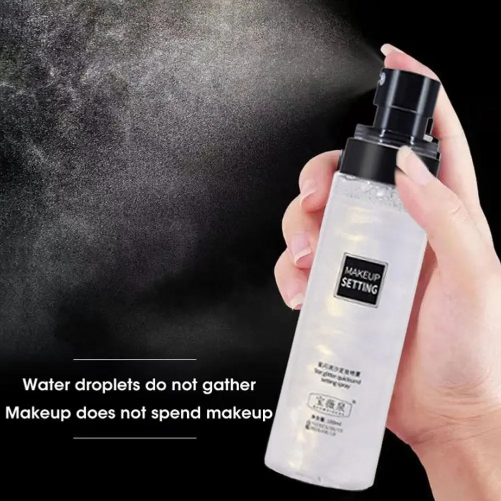 

100ML Makeup Setting Spray Moisturizing Long Lasting Foundation Fixer Make Up Spray Matte Finishing Makeup Retainer