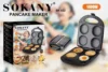 Home Four Hole Breakfast Pan, Fried Egg Gadget, Hamburger Machine, Flat Bottomed Pan, Non Stick Pan, Small Pancake Pan 6