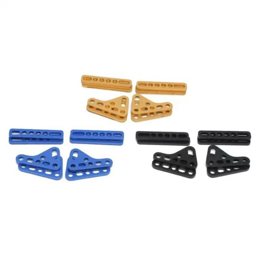 A52T SCX10 TRX4 TRX6 1/8 1/10 원격 제어 클라이밍 카 메탈 더블 쇼크 업소버 브래킷 댐퍼 마운트 스탠드
