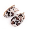 Winter Baby Plush Toe Soft Slippers Spring and Autumn Girls Boys Indoor Walking Shoes Fashion Leopard Point Toddler Infant Shoes 5