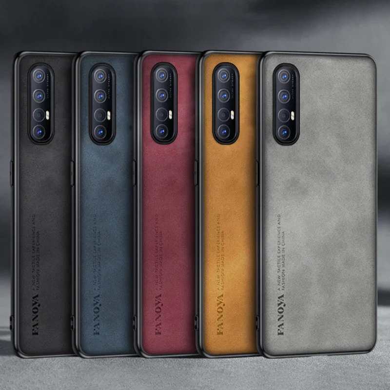 Luxury PU Leather Matte Silicone Phone Case