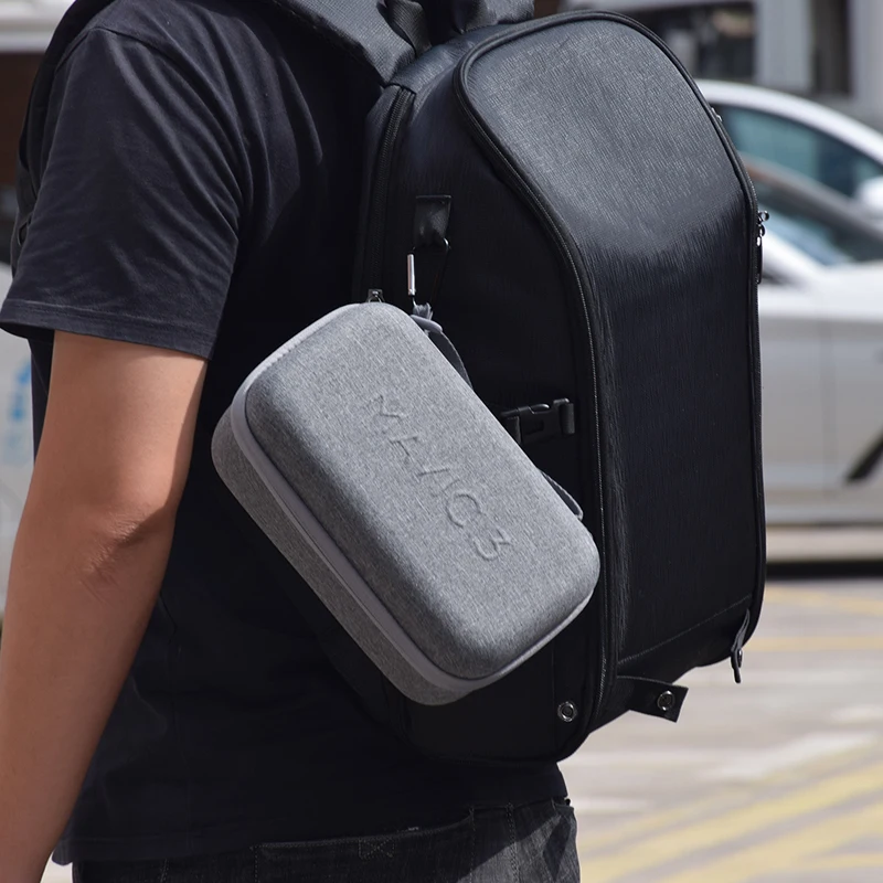 Portable Sac Transport DJI Neo - Housse Bandoulière Gris - Protection Drone Sac Rangement Drone
