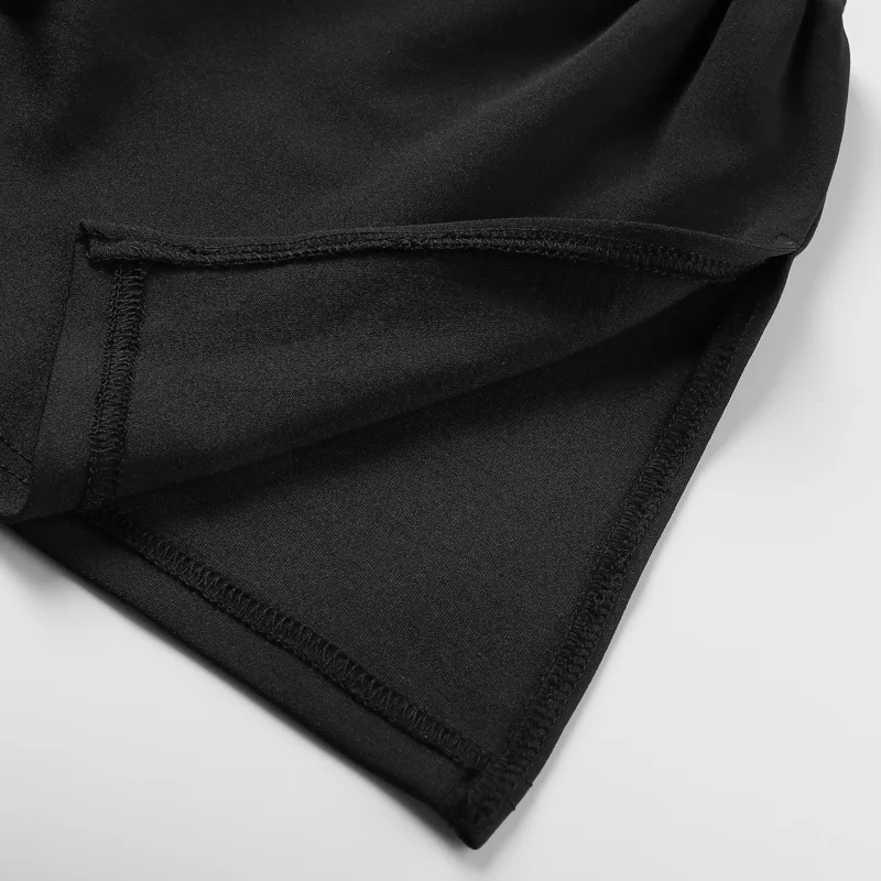 V-Neck Fashion Short Sleeve Dress Women High Waist Solid Pleated Elegant Patchwork Party Dress Ladies Autumn Long Dress