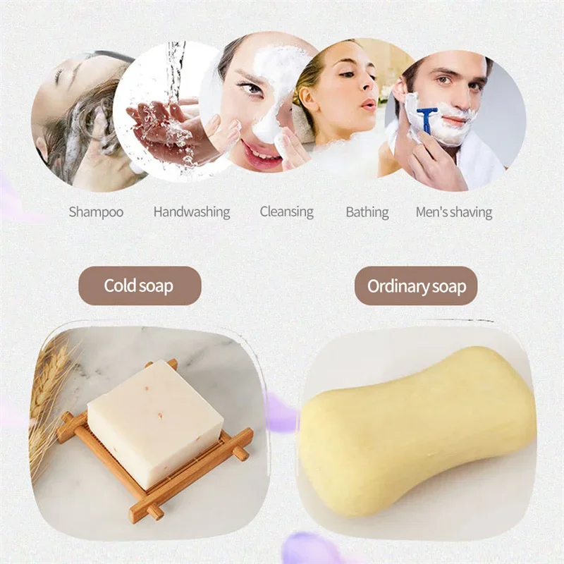 Rice Milk Soap Handmade for Skin Cleaning