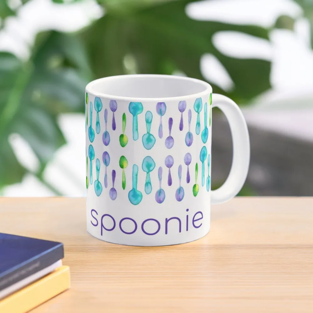 

Watercolor Spoons -Certified Spoonie Coffee Mug Cups Of Tourist Mug