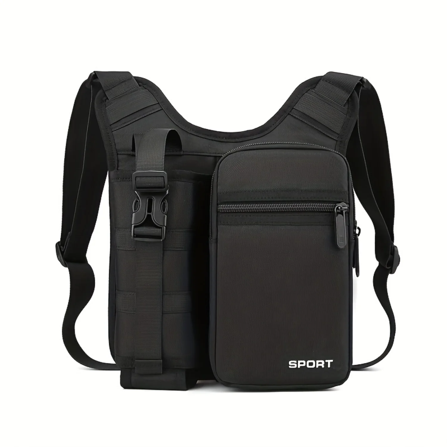 Men's Simple Fashion Chest Bag-Stylish Sports Vest Bag