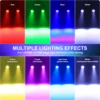 U'King 4Pcs 180W 14LED RGBW Par Lights Stage Light DMX512(4/8CH) Sound Activated DJ Lights For Party Concert Church Wedding 3