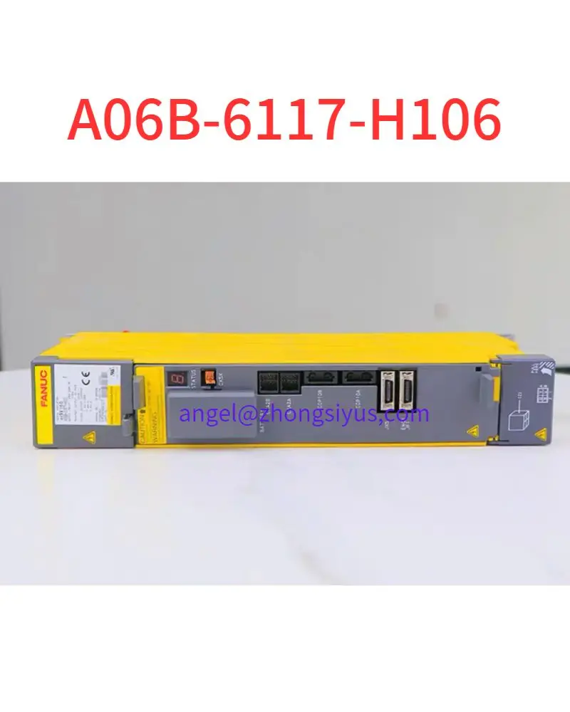 

A06B-6117-H106 использованный αiSV Fanuc Сервоусилитель драйвера протестирован ОК