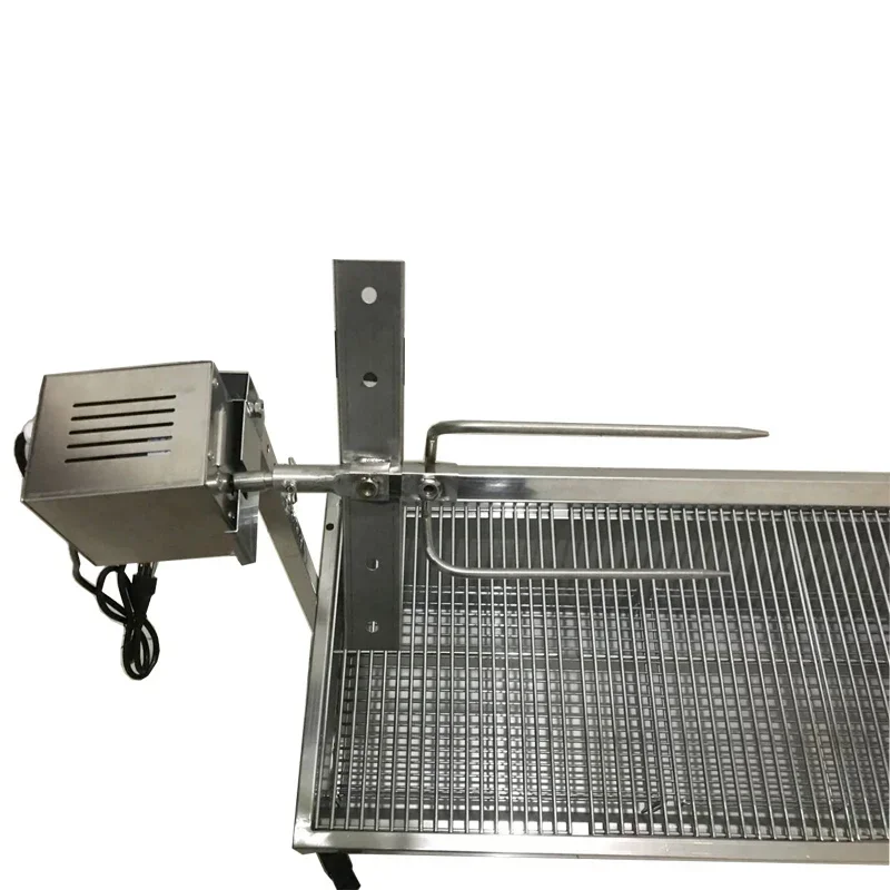 Stainless steel kebab grill BBQ Barbecue Grill rotary grill Picnic Burner Camping Barbecue mutton / goat / chicken barbecue