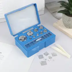 Precision Digital Scale Calibration Weight Set - 17 Piece Set, Comprehensive Weighting Tools (1Set)