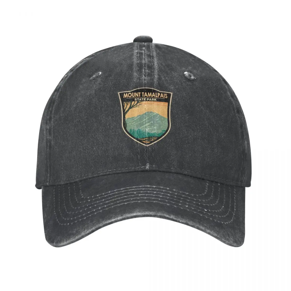 

Mount Tamalpais State Park California Badge Baseball Cap Sunhat Brand Man Caps Trucker Hat Men'S Cap Women'S