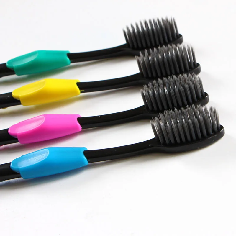 

30PCS Disposable Toothbrushes For Adult Fine Soft Hair High-Grade Bamboo Charcoal Toothbrushes Dental Ultra Soft Toothbrus