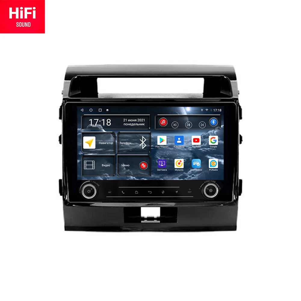 

Redpower k75200m HiFi car radio for Toyota Land Cruiser 200 11-generation (09.2007-12.2015) matte Android 10.0 DVD player