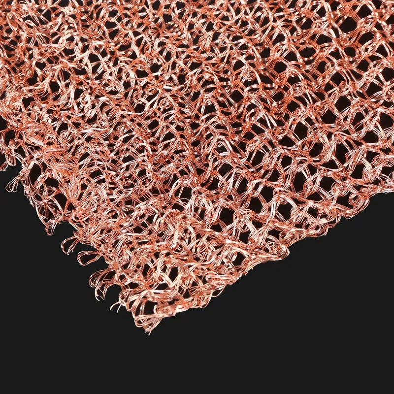 A01F-Beer Brewing 4 Wires Pure Copper Mesh Woven Filters Sanitary Food Grade For Distillation Moonshine Home Brew Beer 1.5M