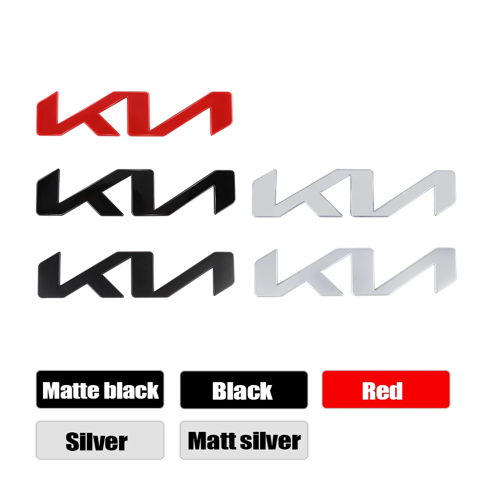 1 stücke 3D 13 cm 15 cm 17,1 cm 21,1 cm für KIA K5 Auto Brief Vorne Kopf Haube motorhaube Emblem Hinten Schwanz Stoßstange Stamm Aufkleber Abzeichen Styling – Detail 8
