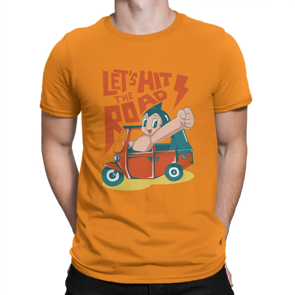 thumbnail image 1 of Camiseta de Hip Hop Astro Boy Tuk-Tuk Bajaj, camiseta casual de verano para adultos, 1 of 7