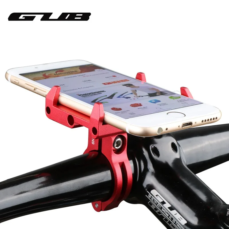 Bicycle Accessories GUB Bike Mobile Phone Holder G85 Mount Bracket Smartphone Aluminum Tight for Samsung Huawei Xiaomi Iphone