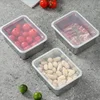 201/304 Stainless Steel Food Storage Serving Tray Fruits Cake Bread Storage Containers Rectangle Plates Home Kitchen Supplies 6