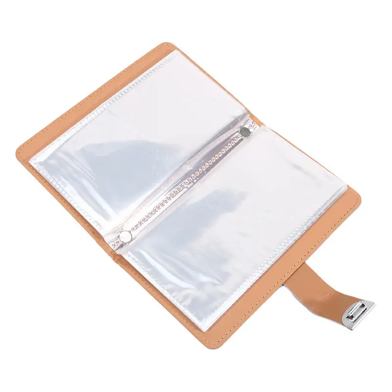 Save Money 100 Envelopes Money Saving Challeng PU Large Capacity Mini Binder Savings Challenge Waterproof With Password Lock