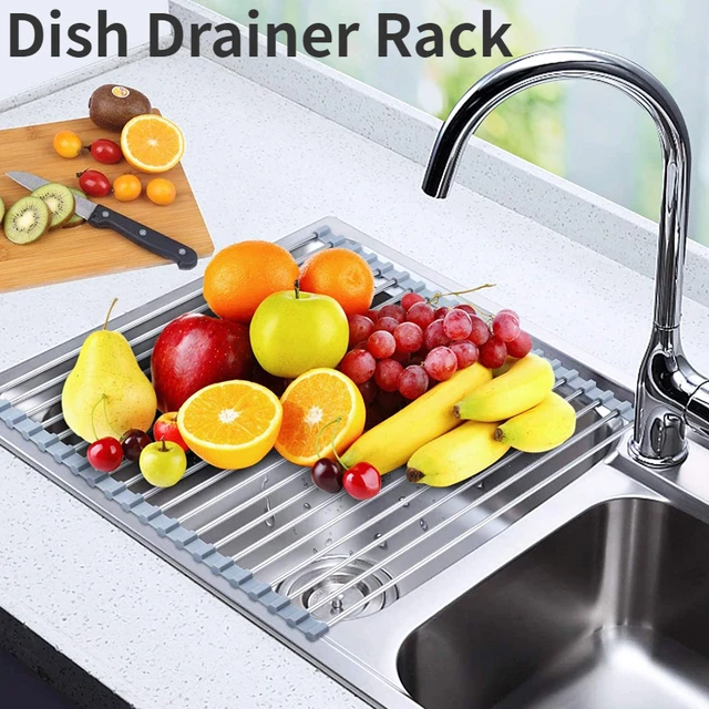 Foldable Stainless Steel Dish Drainer: A Must-Have Kitchen Accessory