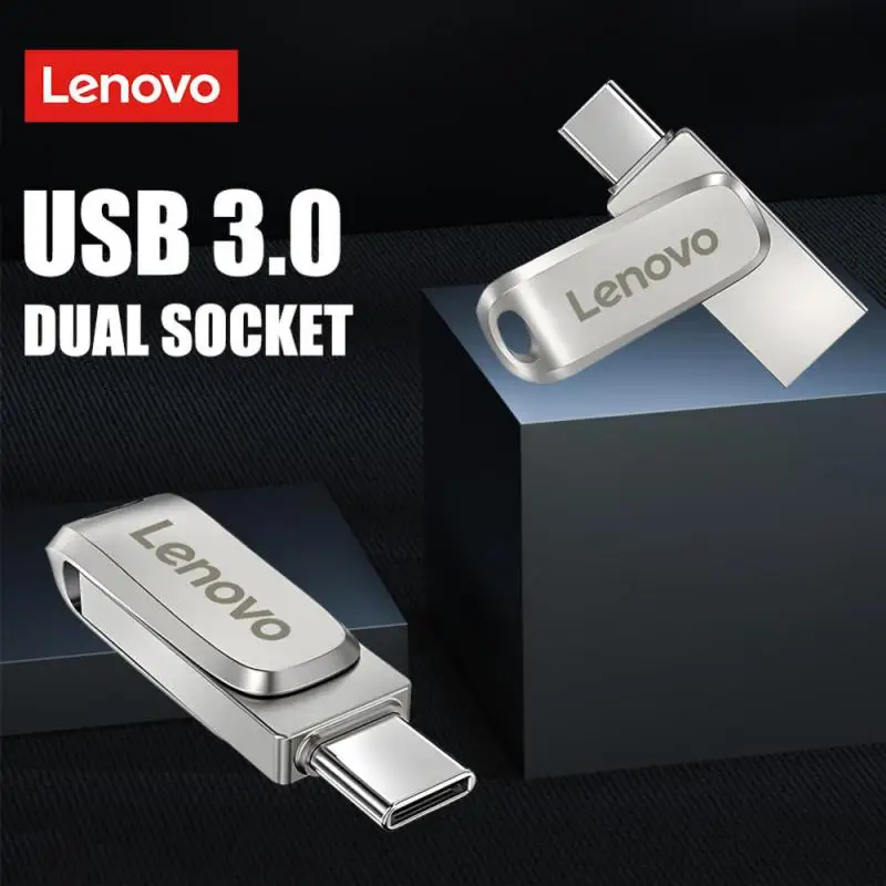 Lenovo Usb 3.0 Driver Flash Usb Ad Alta Velocità 512Gb Usb Flash Memory Stick Type-C Otg Key Usb Stick Pendrive 128Gb Regalo Di Festa