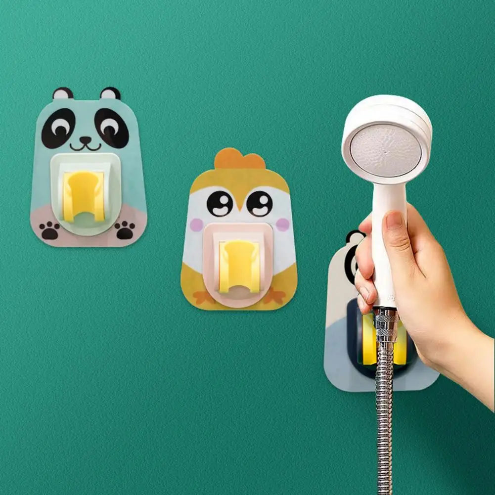 

Support Adjustable Angle No Drilling Wall Mounted Showerhead Holder Daily Use