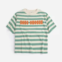 T-shirt d'été 2026 pour enfants, imprimé dessin animé, hauts pour filles et garçons, tee-shirt en coton à manches courtes, vêtements basiques pour bébés 5