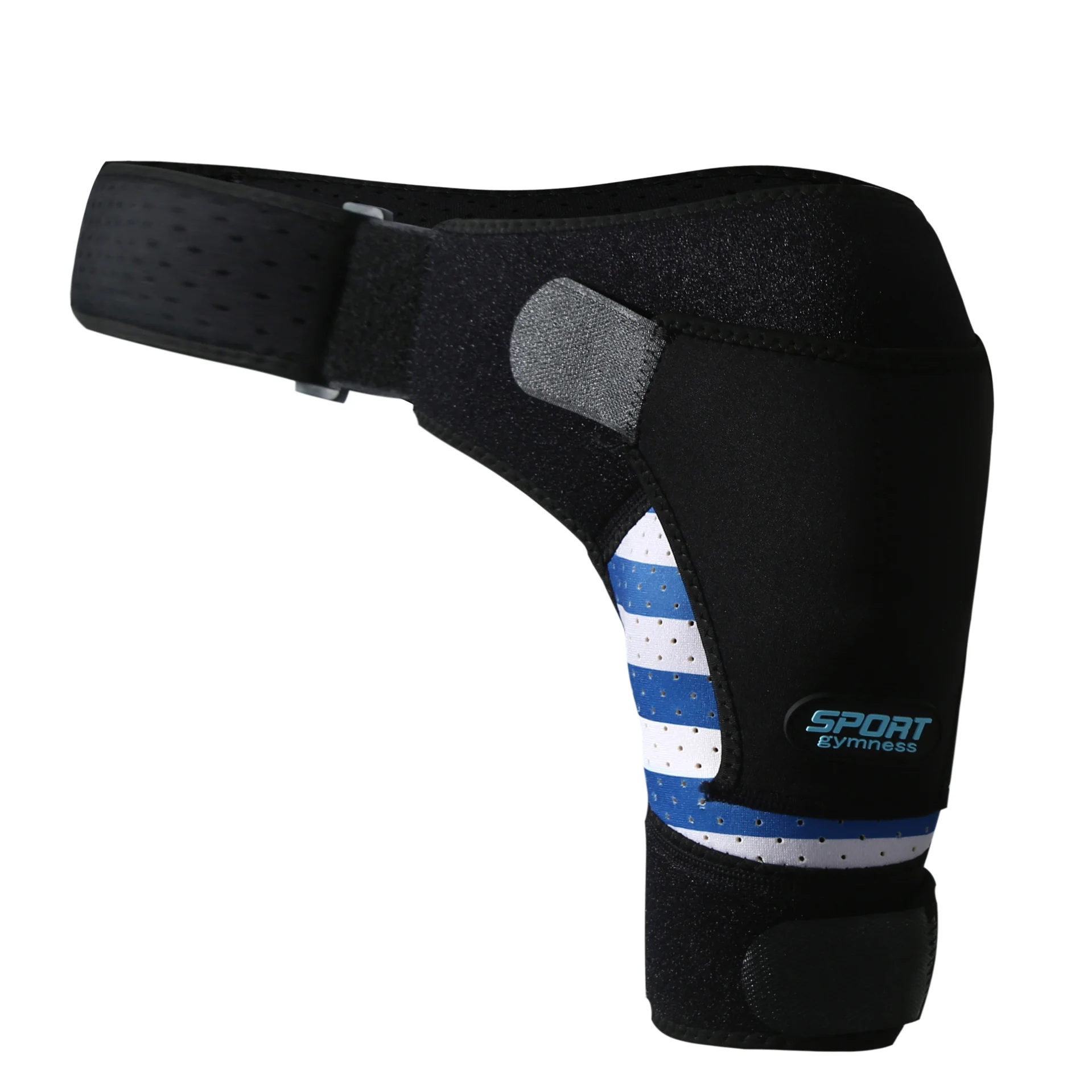 Adjustable Shoulder Support Brace with Ice Pocket - Breathable Neoprene Stability Support
