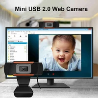 New Computer Webcam HD For PC 720P Mini Web Camera with Microphone USB 2.0 Web Cam For Computer Mac Laptop Desktop YouTube Skype 2