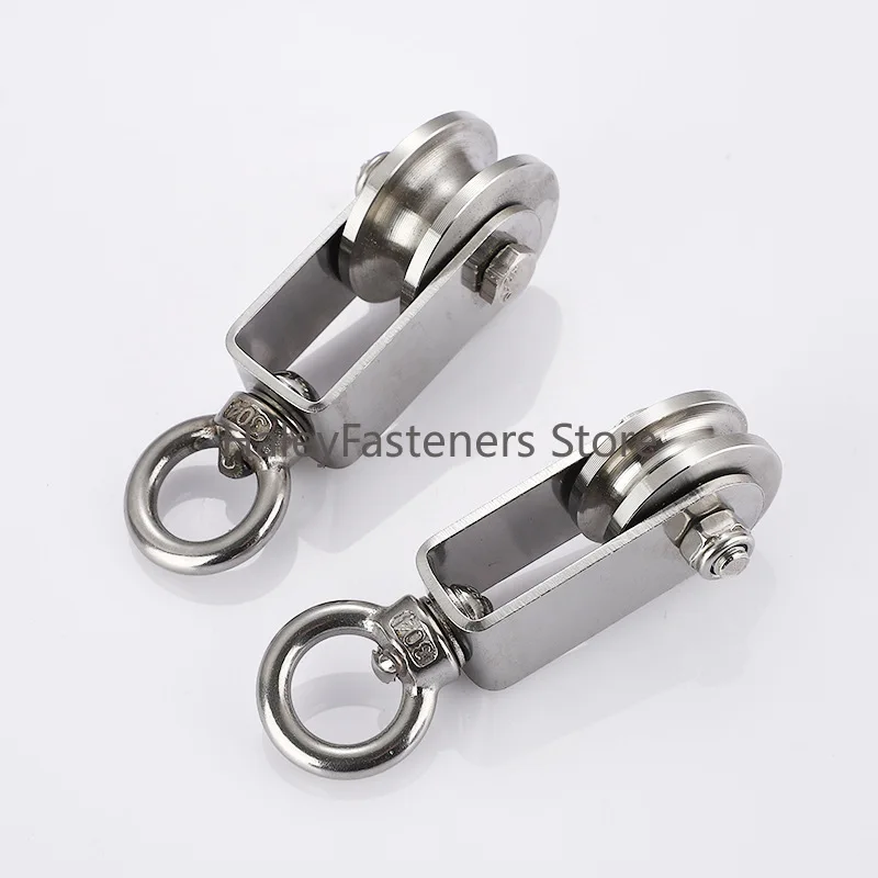 Lifting System Steel Rope Track Pulley Wire Clothesline Wear-resistant Ring Durable Cable Stainless Fitness 2