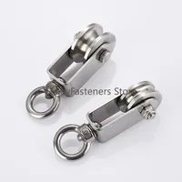 Lifting System Steel Rope Track Pulley Wire Clothesline Wear-resistant Ring Durable Cable Stainless Fitness 2
