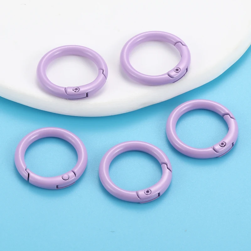 Multi-Colored Alloy Keychain