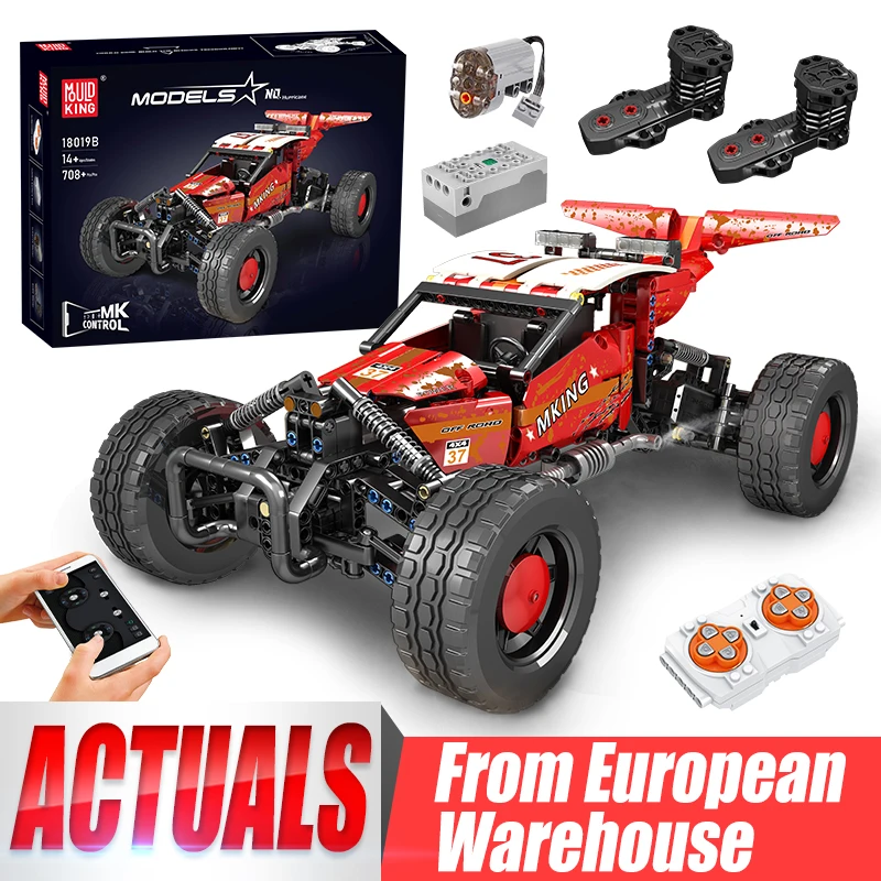 

Высокоскоростной внедорожник MOULD KING 18019B, модель внедорожника 4x4 с дистанционным управлением, модель внедорожника для детей, подарки