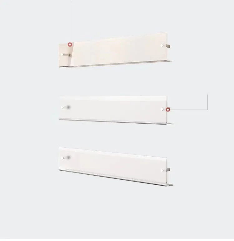 Description Picture 5 of itemCreative Acrylic Storage Shelf Magazine Shelf Wall Mounted Book Shelf Wall Mounted Rack Newspaper Magazine Decor Shelf ZC849