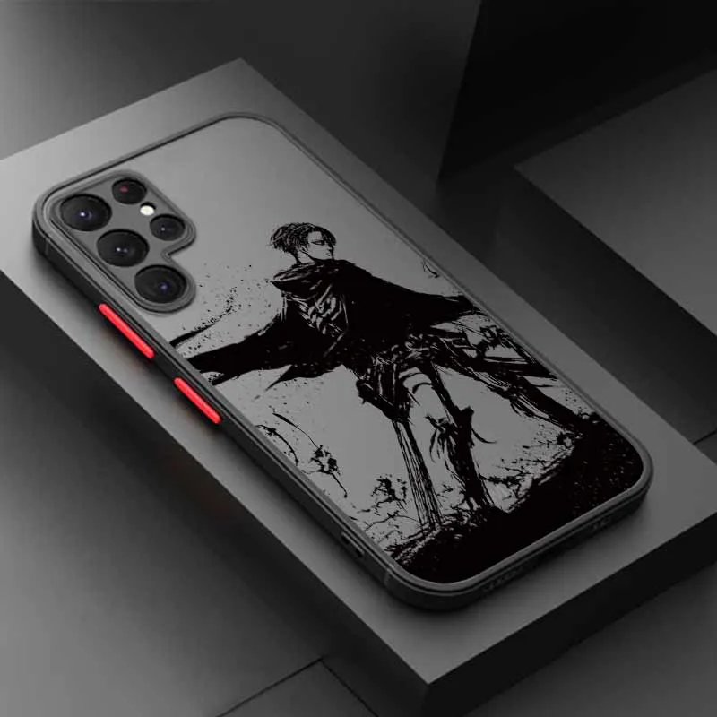 Attack On Titan Frosted Translucent Phone Case