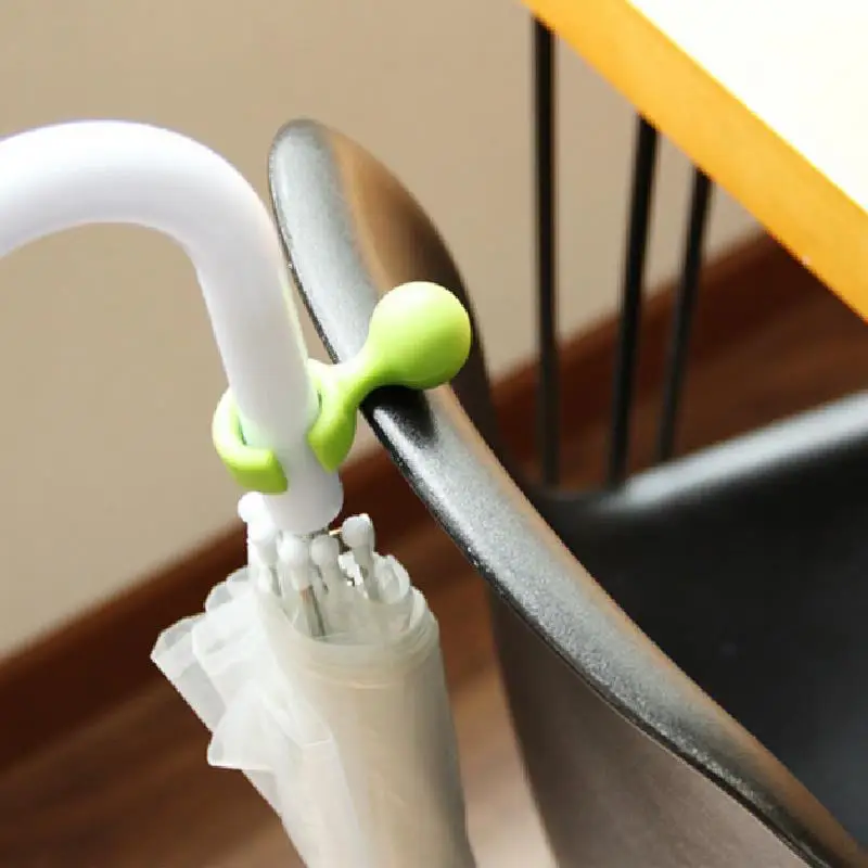 사용하기 쉬운 휴대용 책상 또는 테이블 클립 워킹 스틱 지팡이 거치대, 휴식 우산 행어 전화 지지대 스탠드, 10 개