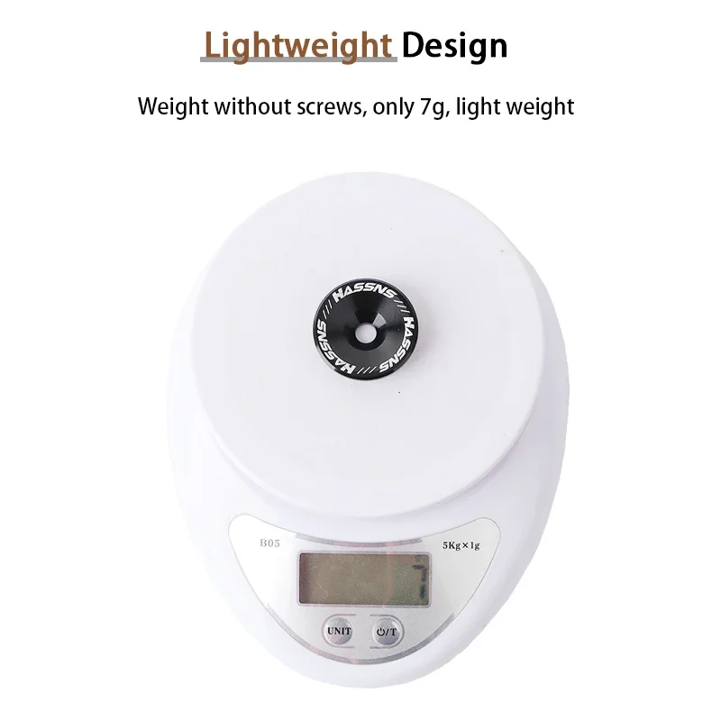 Description Picture 6 of itemHASSNS Mtb Power Cap Stem Cap Bicycle Headset Top Cover For Mountain Road Bike Table Cover Aluminium Alloy Steering Series Top