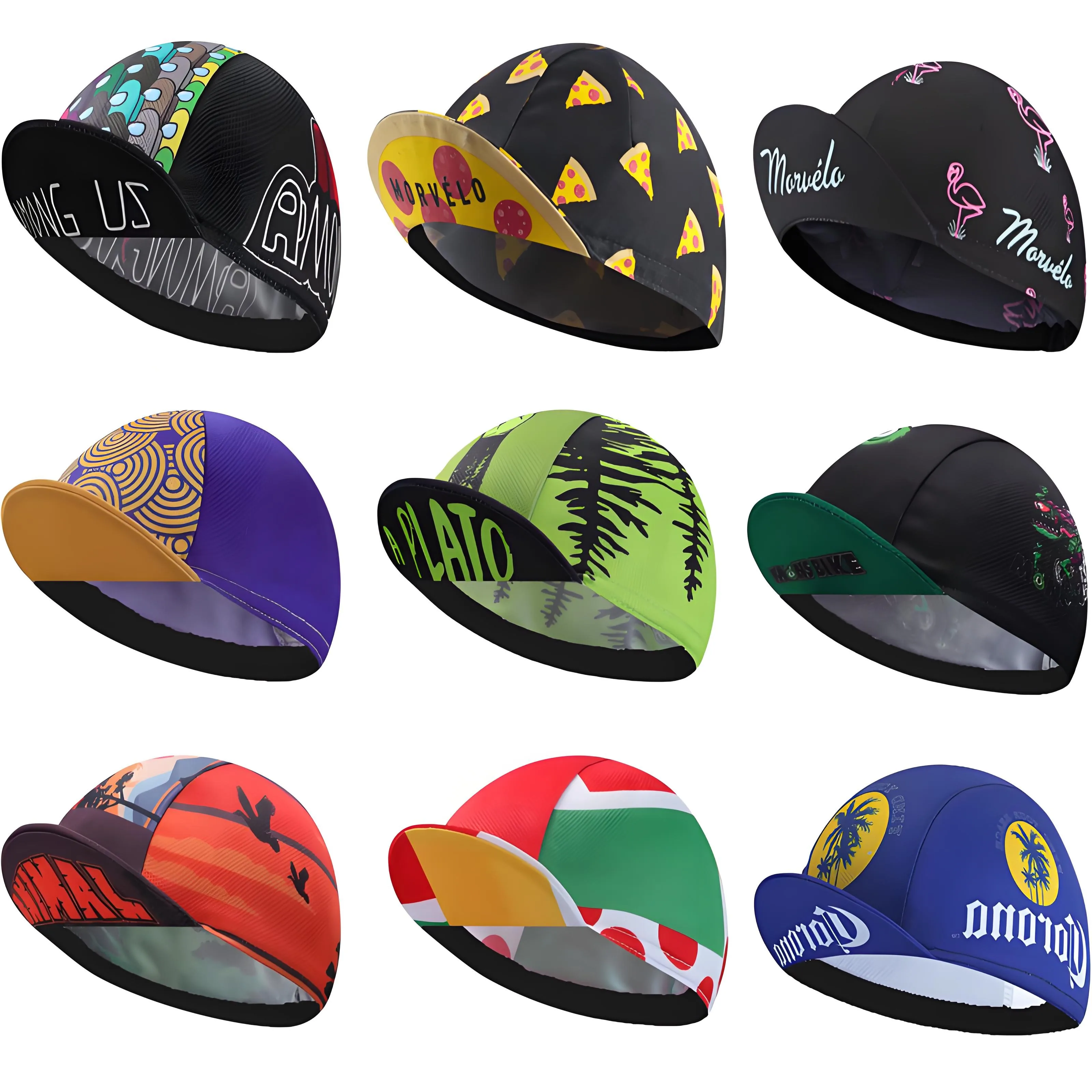 New Classic and Versatile Summer Breathable quick Drying Cycling Hats For women And Men