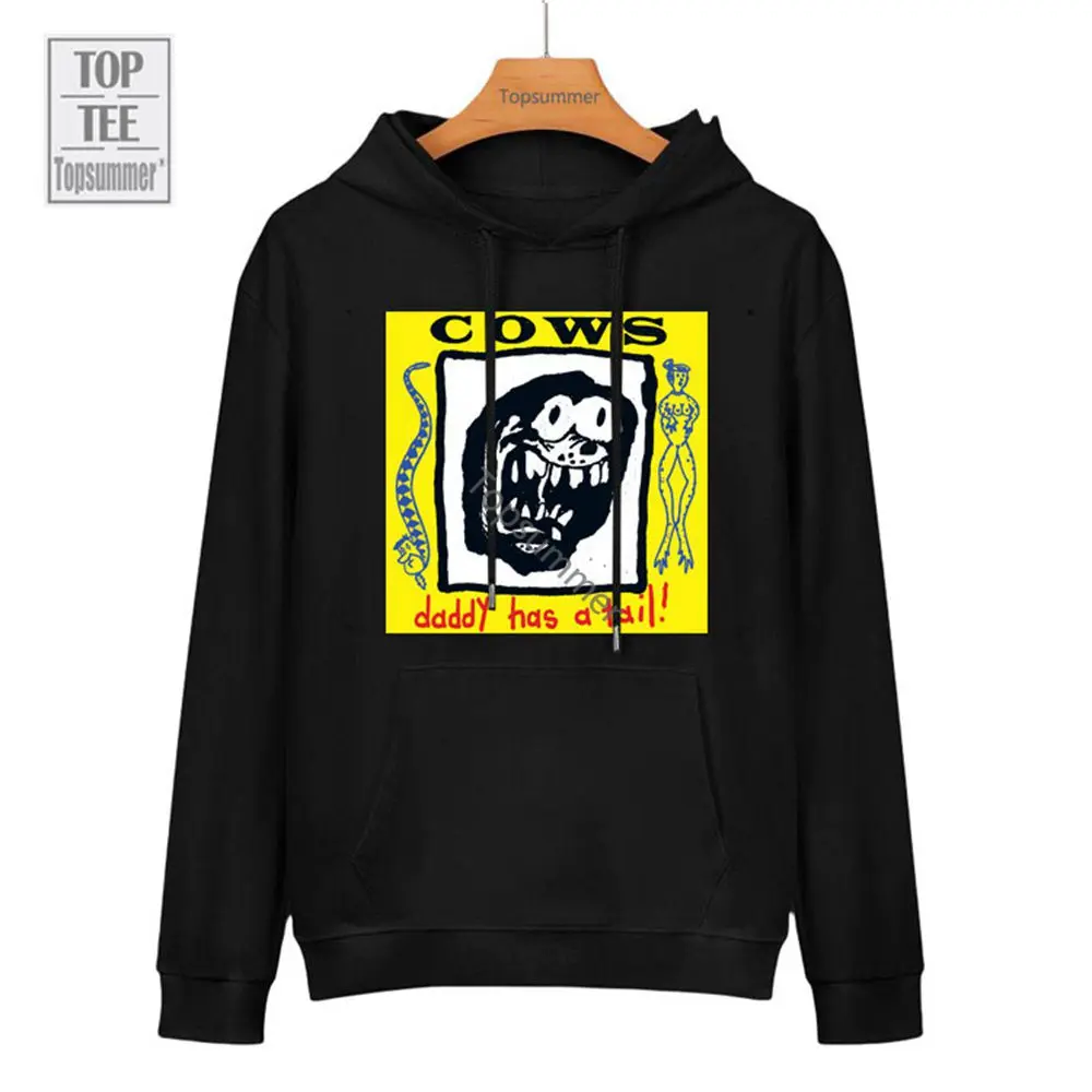 

Daddy Has A Tail Album Sweatshirt Cows Tour Hoodies Men Summer Fashion 100 Cotton Hoodie