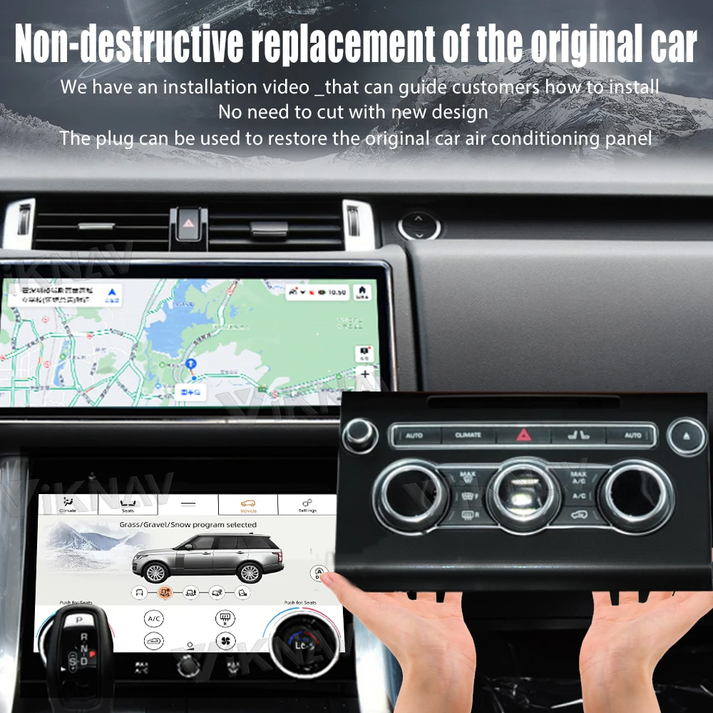 Android AC panel For Land Rover Range Rover Sport L494 2013-2017 Climate Control AC Control Board