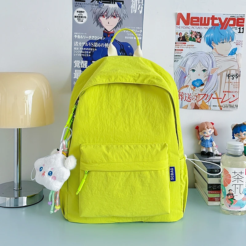 Fluorescent yellow large size with charm standard fit