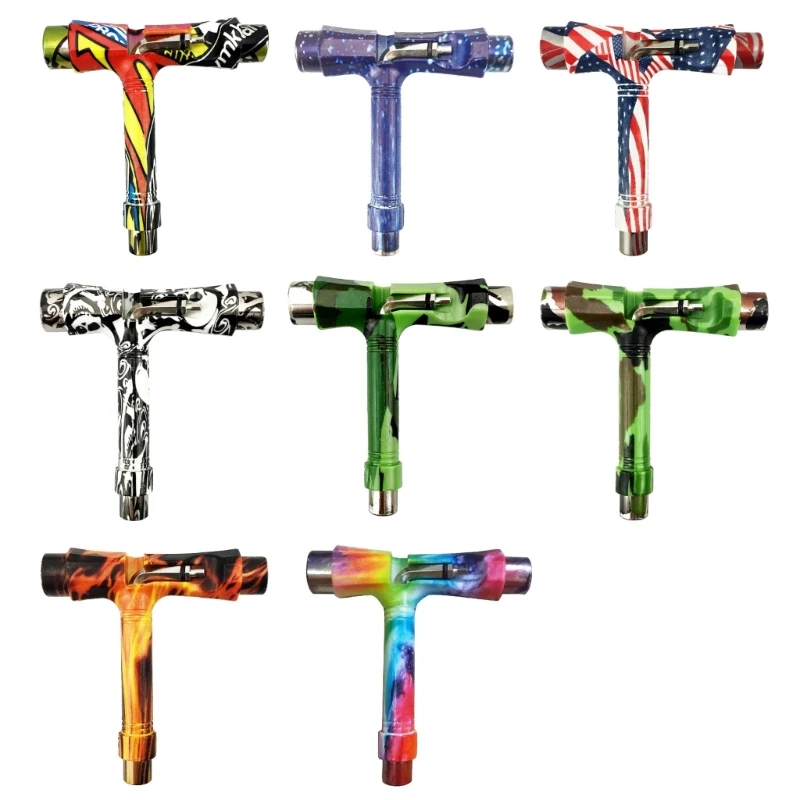 Skateboard Tools T Type Wrench Screwdriver Multifunctional