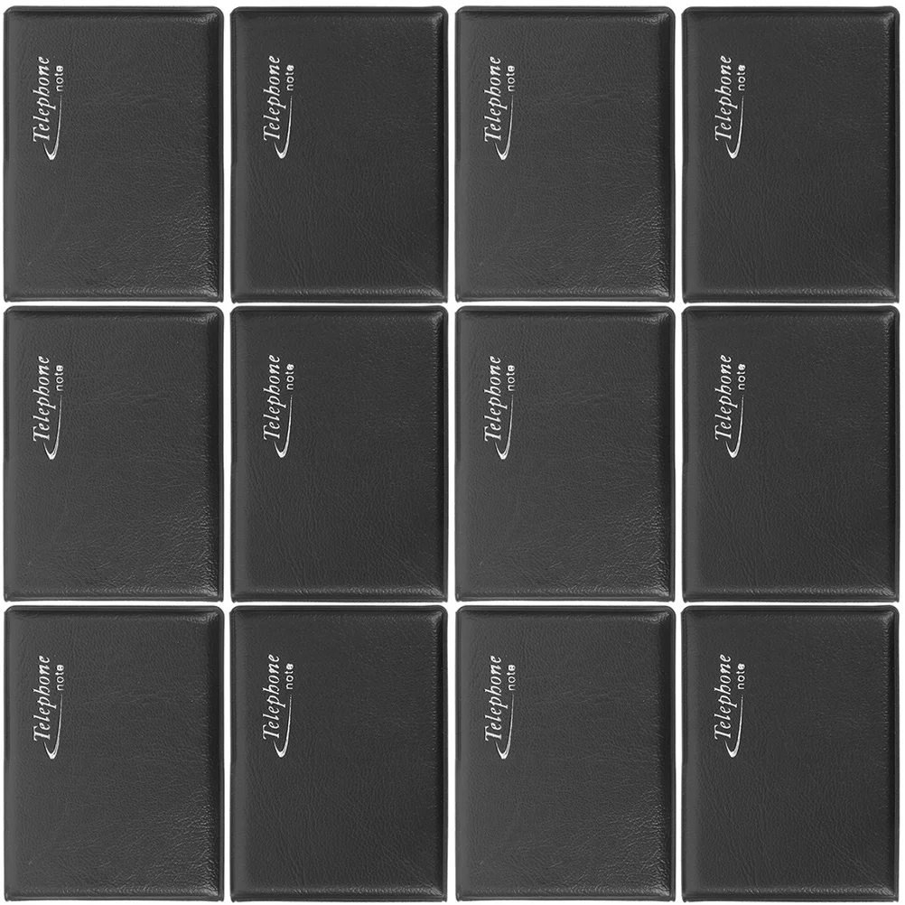 

12 Pcs Mini Phone Book Address Organizer Numbers Miniature Empty Paper Password Notebook