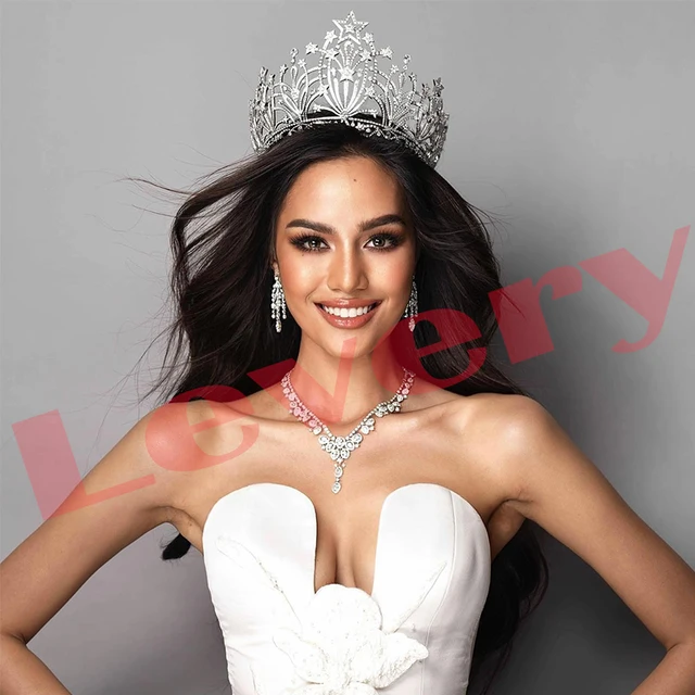 Tiara Con Strass E Cristalli Per Donne E Ragazze - Corona Da Principessa Per Matrimoni E Feste - Foto 11