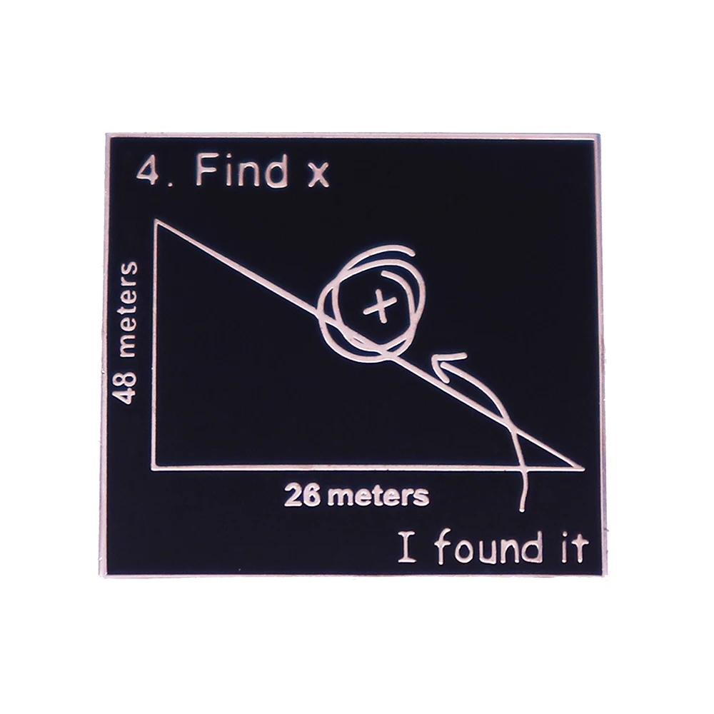 

Enamel Pin mathematics Brooch Lapel Pins Backpack Brooches Brooches for Clothing Badges Fashion Jewelry Accessories Gift
