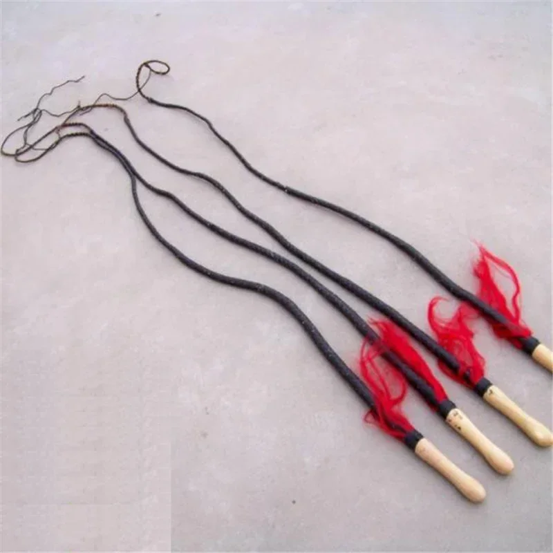 Wooden Handle Shepherd Whip Shaolin Whip Performance Fitness Snake-Shaped Kungfu Martial Arts Supplies