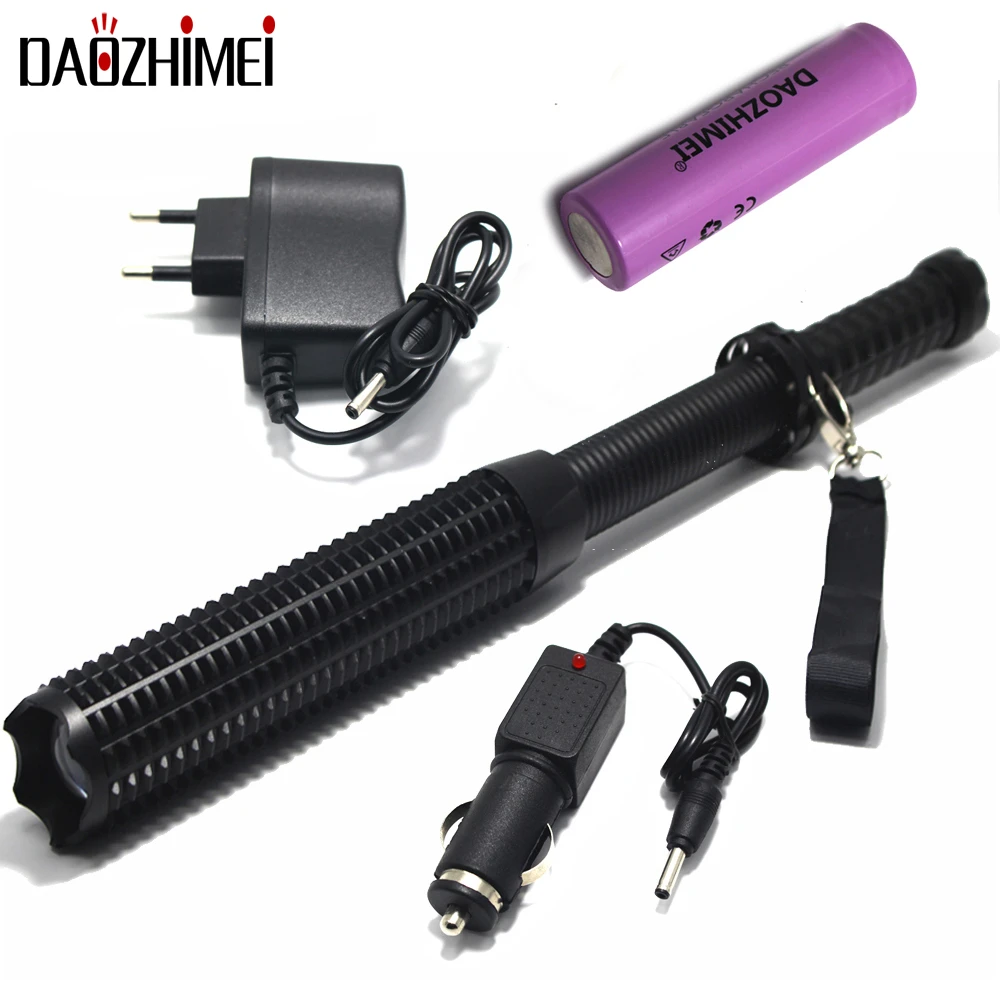 Telescoping Self Defense Baton Baseball Bat Flashlight Baton Baton