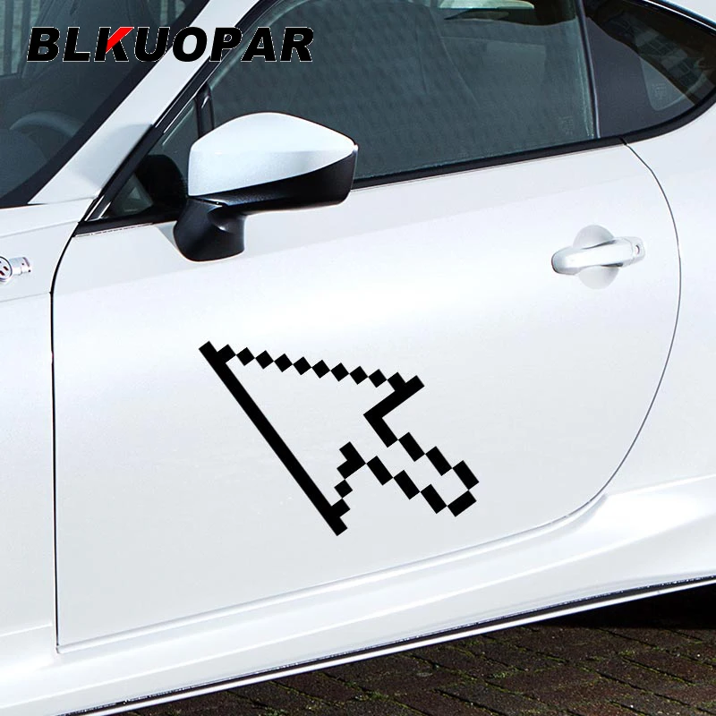 

BLKUOPAR 43cm x 24.5cm Computer Mouse Cursor Car Stickers Original Personalized Decal Creative Funny Bumper Car Door Protector